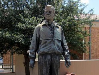 The DKR statue on the UT-Austin campus. flickr.com/wallyg