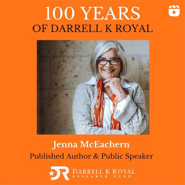 Author Jenna McEachern's moving tribute to Coach Royal